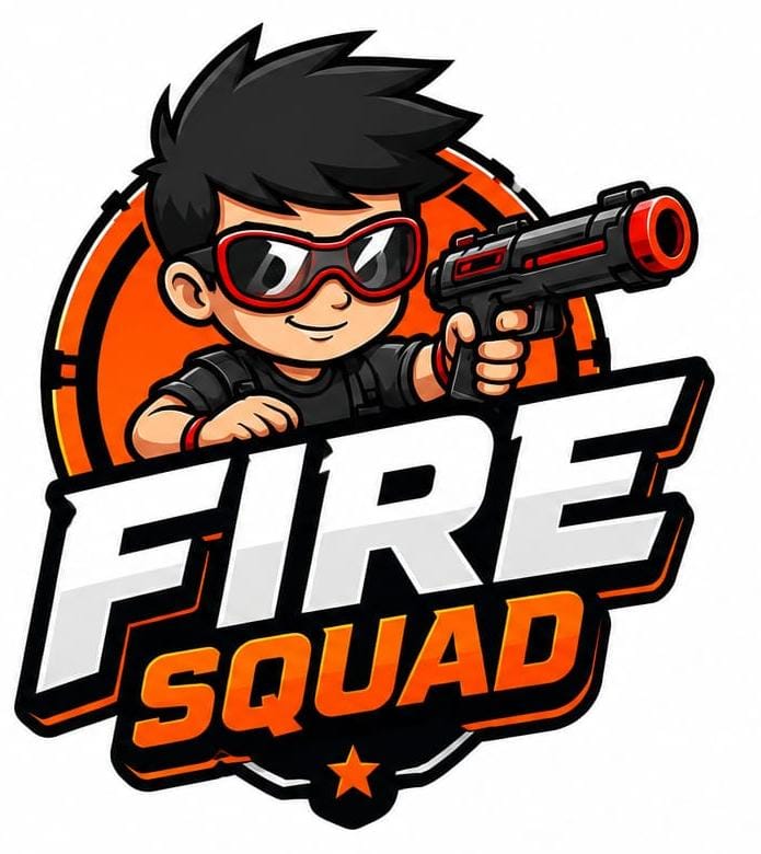 FIRESQUAD toy blaster brand logo