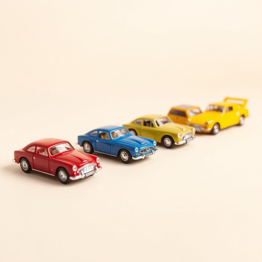 Diecast cars toys from MOTOMAN