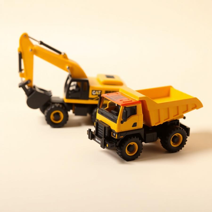 Trucks and diggers toys from MOTOMAN